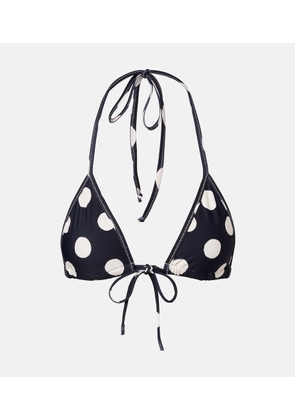 Montce Emma polka-dot bikini top