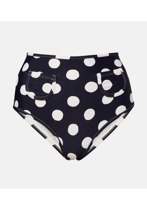 Montce Polly polka-dot bikini bottoms