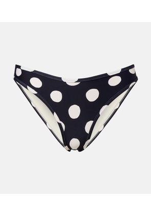 Montce Lulu polka-dot bikini bottoms