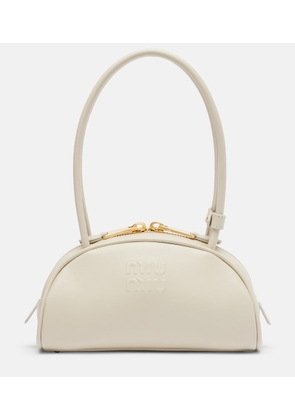 Miu Miu Beau Small leather bowling bag