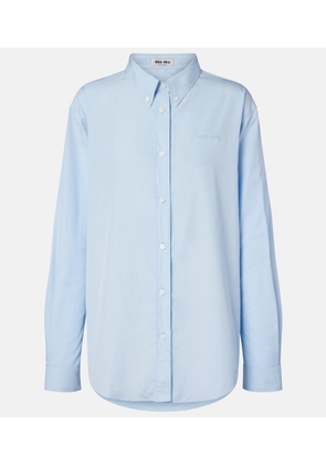 Miu Miu Cotton poplin shirt