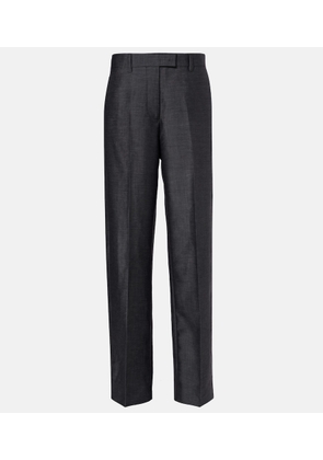 Miu Miu Mohair and wool wide-leg pants