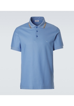 Burberry Eddie cotton pique polo shirt