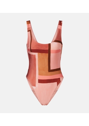 Zimmermann Como printed bodysuit