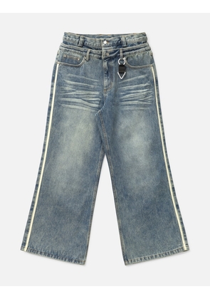 “Profile” Volume Double Waist Jeans