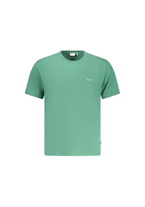 Pepe Jeans Green Cotton T-Shirt - L