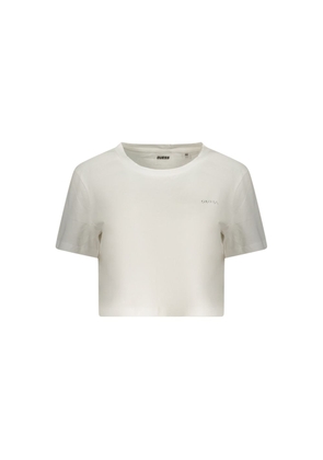 Guess Jeans White Cotton Women T-Shirt - 2XS