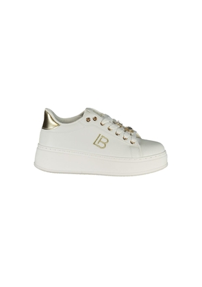 Laura Biagiotti White Polyurethane Women Sneaker - EU36/US6