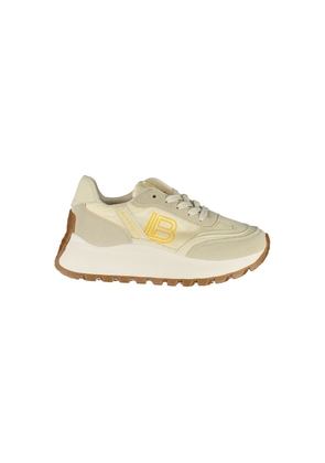 Laura Biagiotti Beige Polyurethane Women Sneaker - EU36/US6