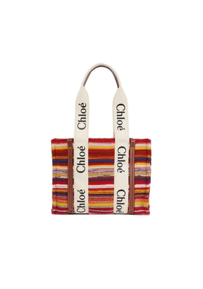 Chloé Multicolor Wool Tote Bag