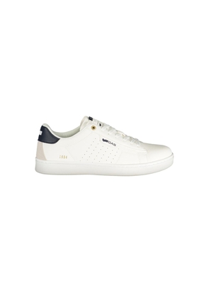 Gas Bianco Polyurethane Men Sneaker - EU40/US7