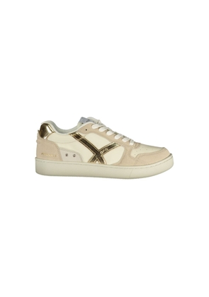Gas Beige Polyester Women Sneaker - EU36/US6