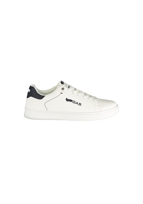 Gas White Polyurethane Men Sneaker - EU40/US7