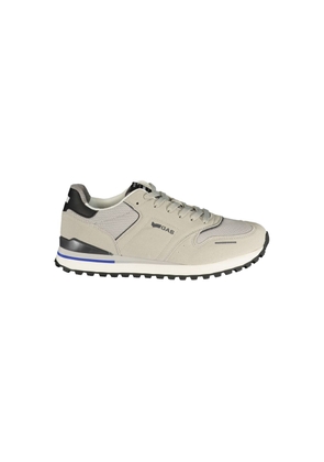 Gas Gray Polyester Athletic Sneakers - EU40/US7