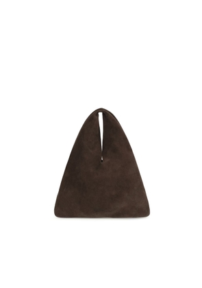 Manebi Brown Calf Leather Bos Taurus Shoulder Bag