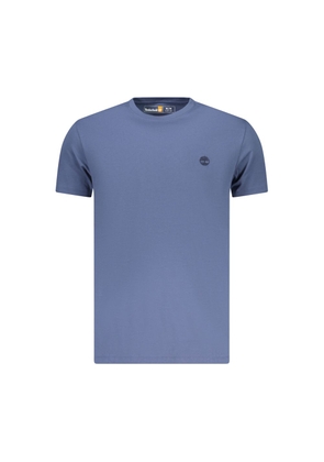 Timberland Blu Cotton Men T-Shirt - S