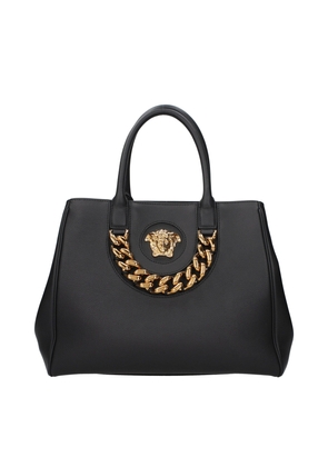 Versace Black Leather Handbag