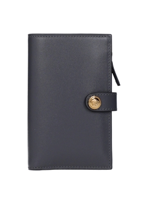Versace Gray Leather Wallet
