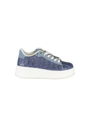 Laura Biagiotti Blue Polyurethane Women Sneaker - EU36/US6