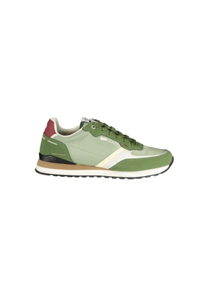 Gas Green Polyester Athletic Sneakers - EU41/US8