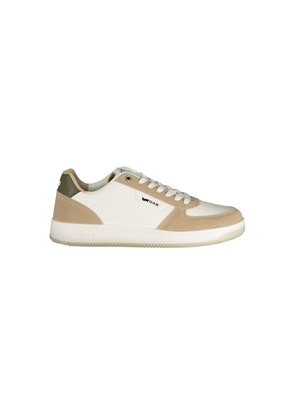 Gas Bianco Polyurethane Men Sneaker - EU40/US7