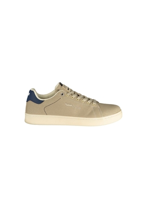 Gas Beige Polyester Athletic Sneakers - EU40/US7