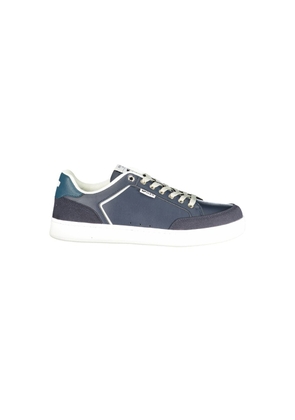 Gas Blue Polyester Athletic Sneakers - EU40/US7
