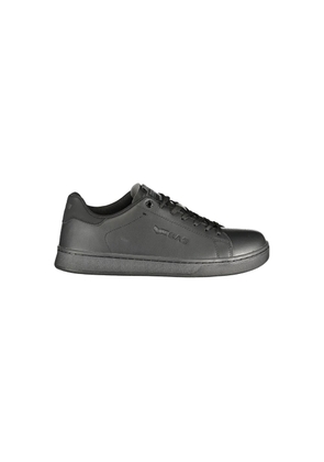Gas Black Polyester Athletic Sneakers - EU41/US8