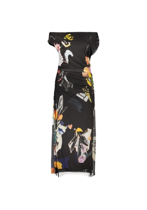 Desigual Black Viscosa Women's Dress - XS