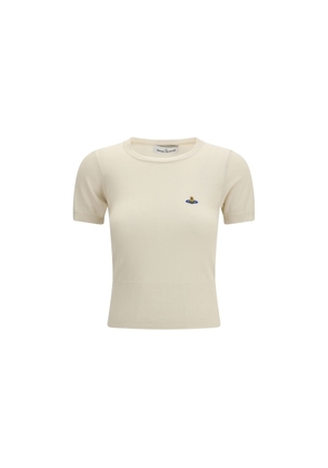 Vivienne Westwood Beige Cotton T-Shirt - L