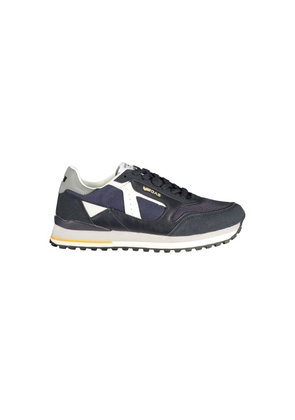 Gas Blue Polyester Athletic Sneakers - EU40/US7