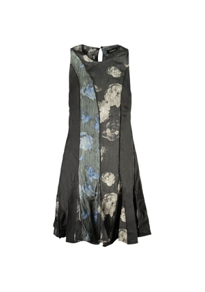 Desigual Black Viscose Women's Dress - XS