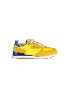 Gas Yellow Polyurethane Men Sneaker - EU40/US7