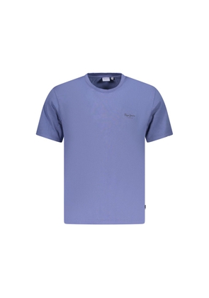 Pepe Jeans Blu Cotton Men T-Shirt - S