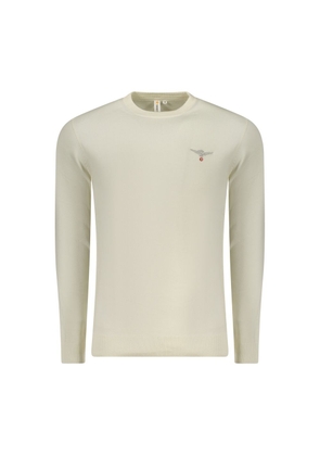 Accademia Militare Bianco Cotton Men's Sweater - S
