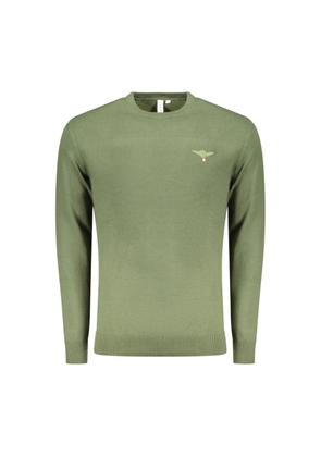 Accademia Militare Verde Cotton Men Sweater - S