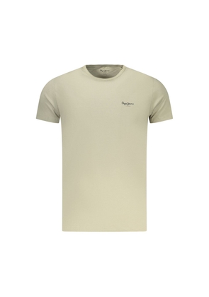 Pepe Jeans Green Cotton T-Shirt - S