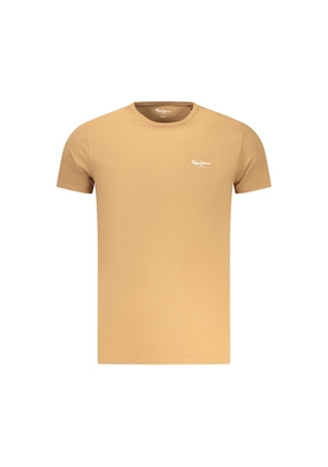 Pepe Jeans Brown Cotton T-Shirt - S