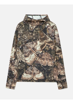Lio Upf Plus 50 Baselayer Moth Print Long Sleeve Hoodie