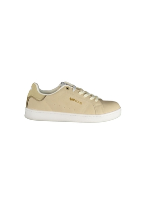 Gas Beige Polyester Athletic Sneakers - EU35/US5