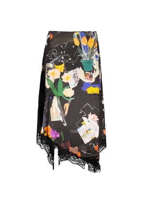 Desigual Black Poliammide Women's Skirt - XS