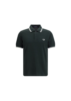 Fred Perry Bicolor Cotton Polo Shirt - L