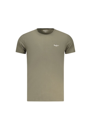 Pepe Jeans Green Cotton T-Shirt - S