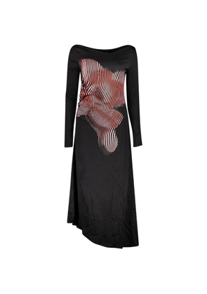 Desigual Black Viscose Women Dress - XS