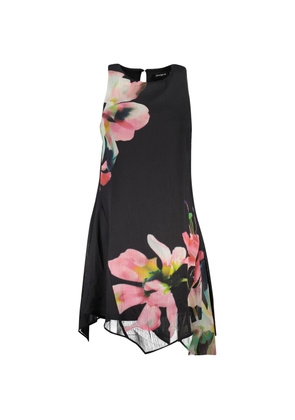 Desigual Black Polyester Women's Dress - XS