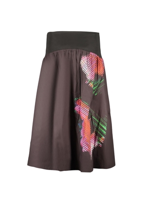 Desigual Black Cotton Women Skirt - XS