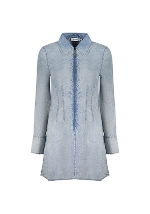 Desigual Azzurro Lyocell Women Dress - XS