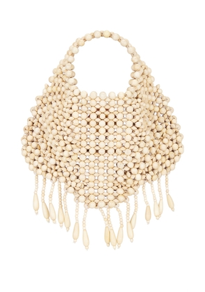 Aranaz Stigma Bag in Beige.