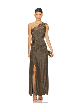 Diane von Furstenberg Rafael Dress in Metallic Bronze. Size M. Also in XL.