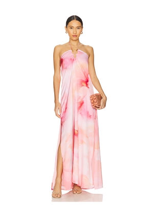 BOAMAR Mar Long Dress in Pink. Size S. Also in XL.